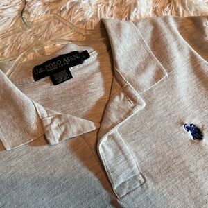 U.S. Polo Assn. Gray Polo Shirt